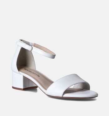 Tamaris Sandalen Zwart/Wit/Goud