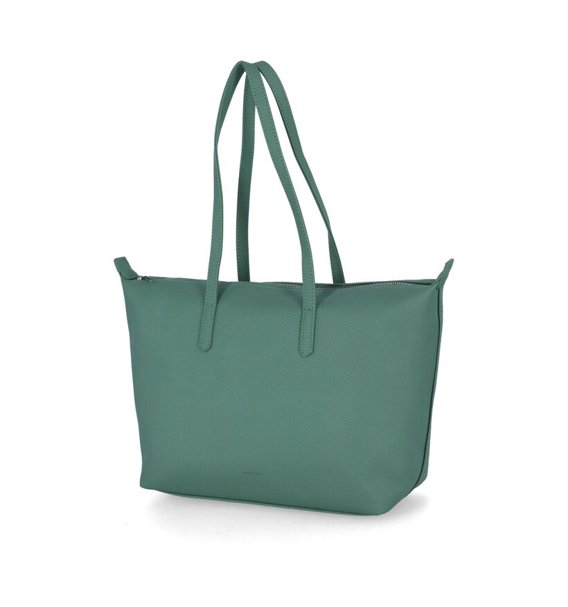 Matt & Nat Abbi Cabas en Vert en simili cuir (318578)