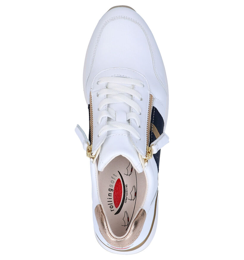 Rollingsoft Chaussures à lacets en Blanc en cuir (271547)