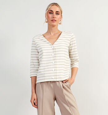 Vero Moda T-shirts Beige