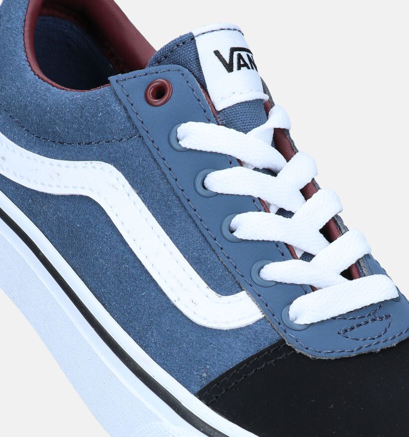 Vans Ward Vansguard Basket skate en Bleu pour filles, garçons (334089)