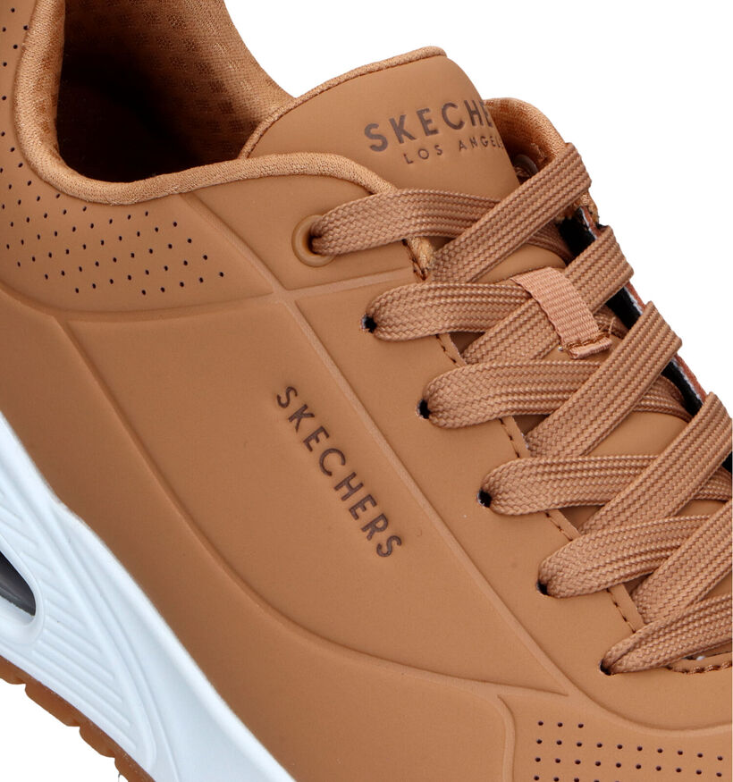 Skechers Uno Stand On Air Baskets en Noir pour hommes (350318) - pour semelles orthopédiques