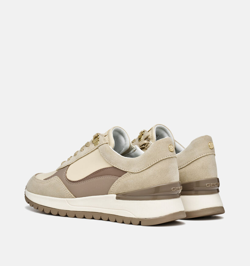 Geox Desya Baskets habillées en Beige pour femmes (360132) - pour semelles orthopédiques