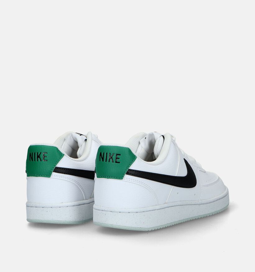 Nike Court Vision Low Next Nature Baskets en Blanc pour hommes (332326)