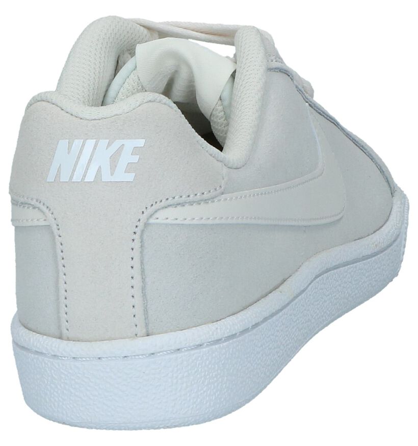 Lichtbeige Nike Court Royale Sneakers in daim (234093)