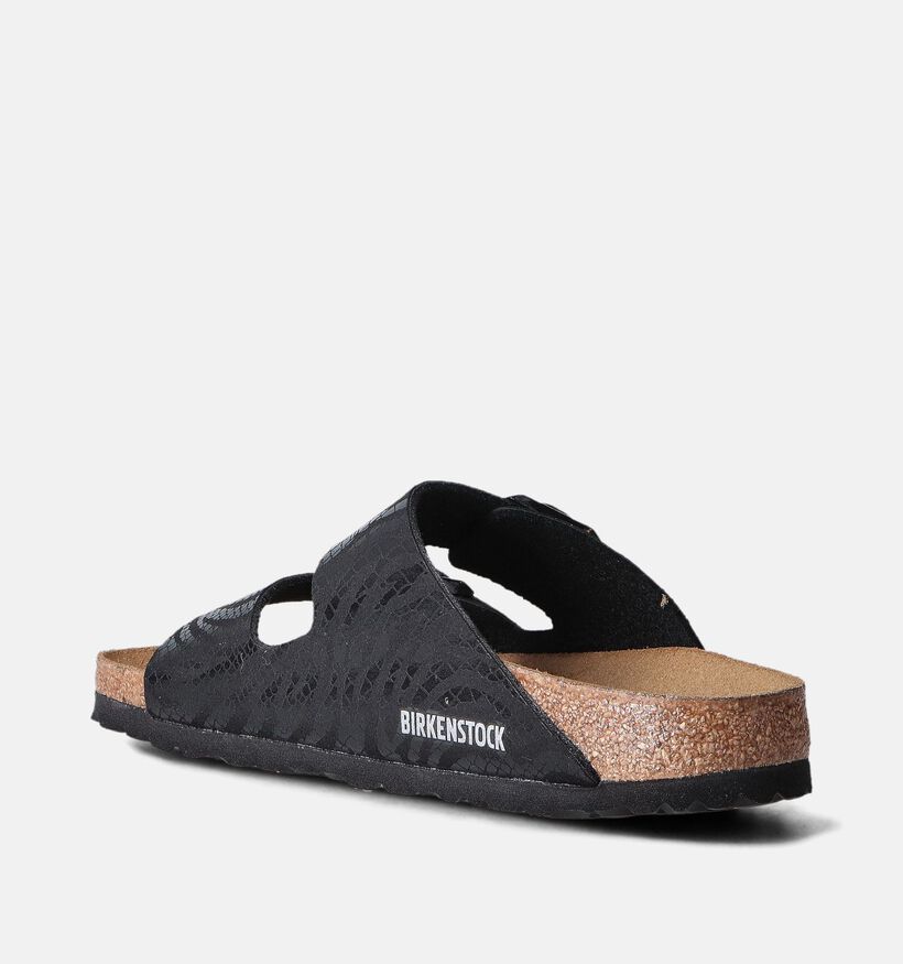 Birkenstock Arizona Synthetik Nu-pieds en Noir pour femmes (350883)