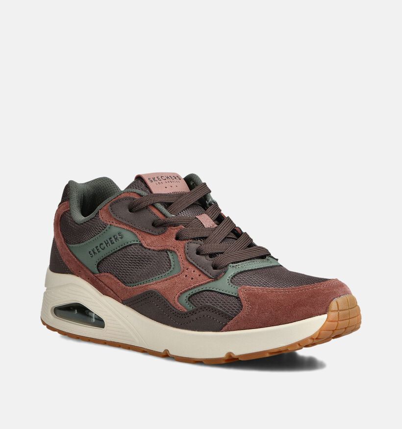 Skechers Bruine Sneakers voor heren (362269) - geschikt voor steunzolen