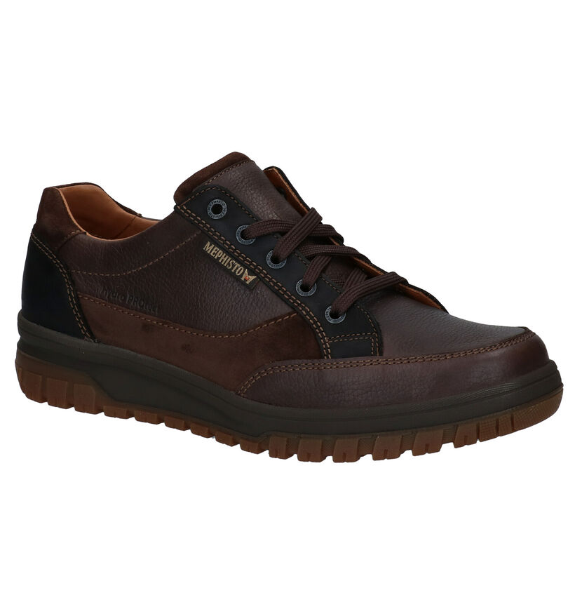 Mephisto Paco Nevada Chaussures à lacets en Brun en cuir (298251)