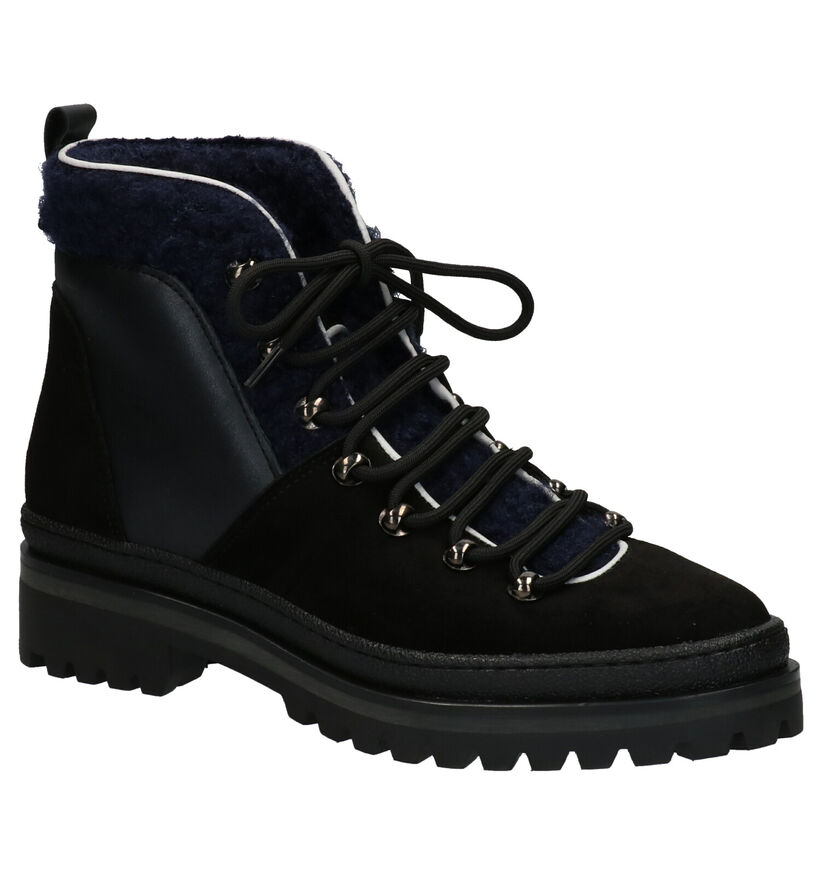 Tommy Hilfiger Donkerbeige Boots in daim (255874)