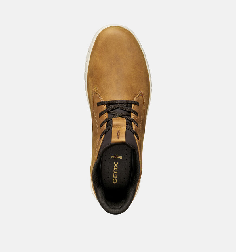 Geox Flextride Plus Bruine Hoge schoenen voor heren (360112) - geschikt voor steunzolen