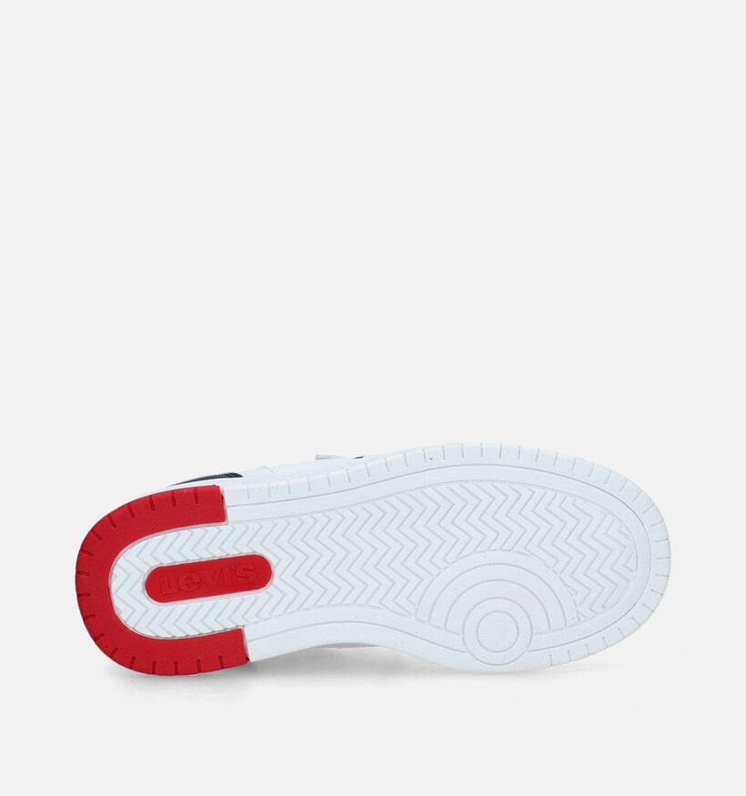 Levi's Kick Vel K Chaussures en Blanc pour garçons (338608) - pour semelles orthopédiques