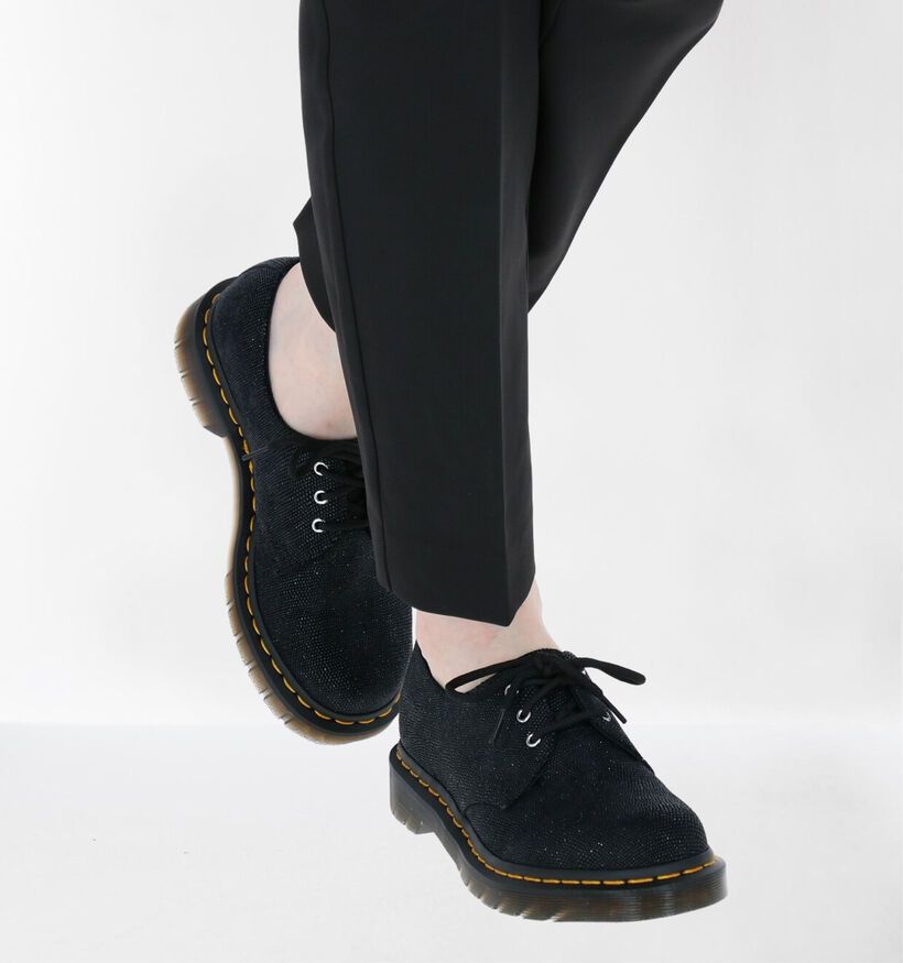 Dr. Martens 1461 Zwarte Veterschoenen in leer (277067)