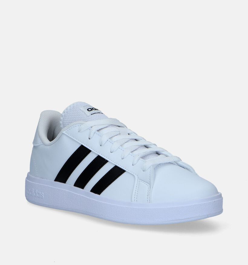 adidas Grand Court Base Baskets en Blanc pour femmes (341438)