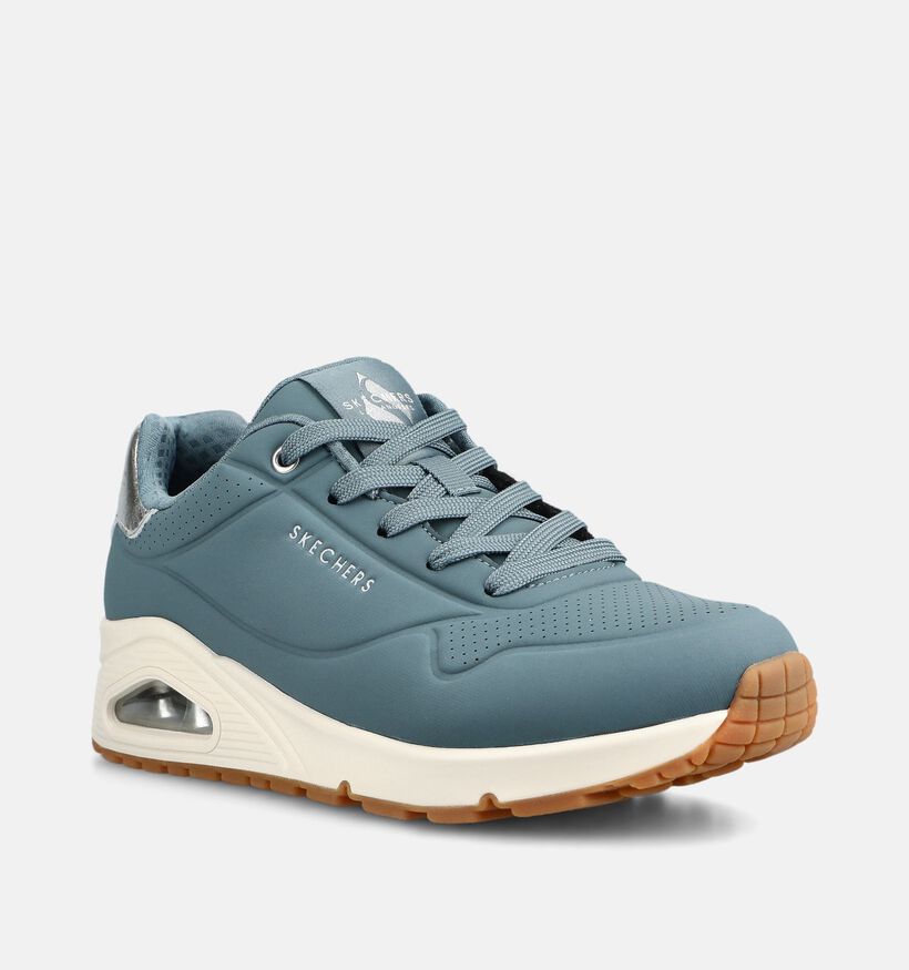 Skechers Uno Golden Air Baskets en Bleu pour femmes (376921) - pour semelles orthop&eacute;diques