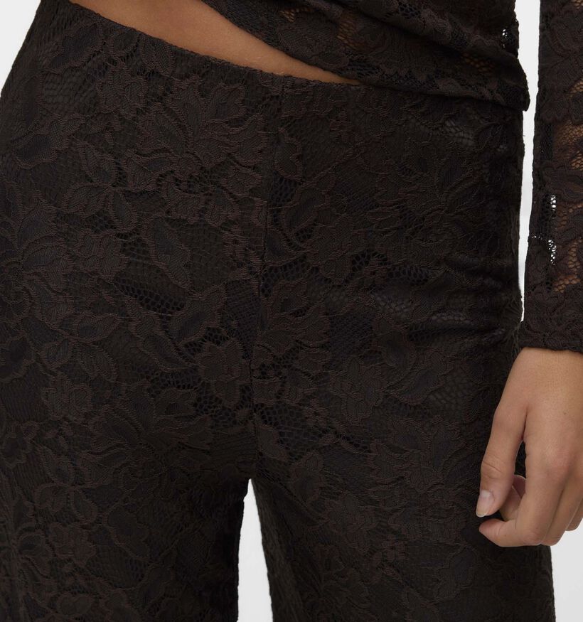 Vero Moda Neline Donkerbruine Broek voor dames (365662)
