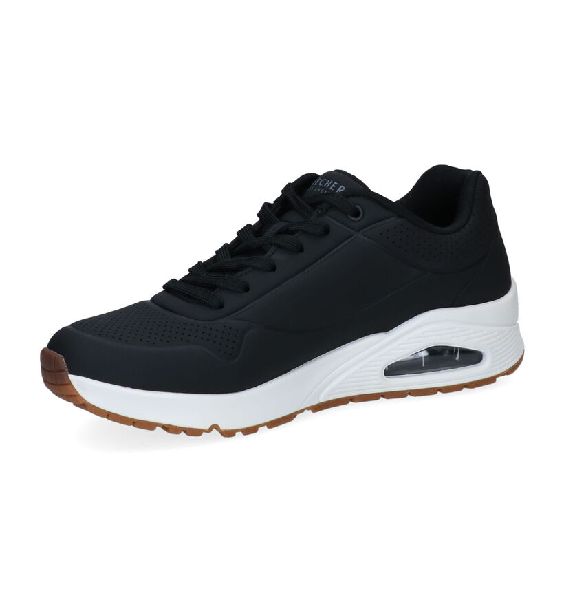 Skechers Uno Stand On Air Baskets en Noir pour hommes (350318) - pour semelles orthopédiques