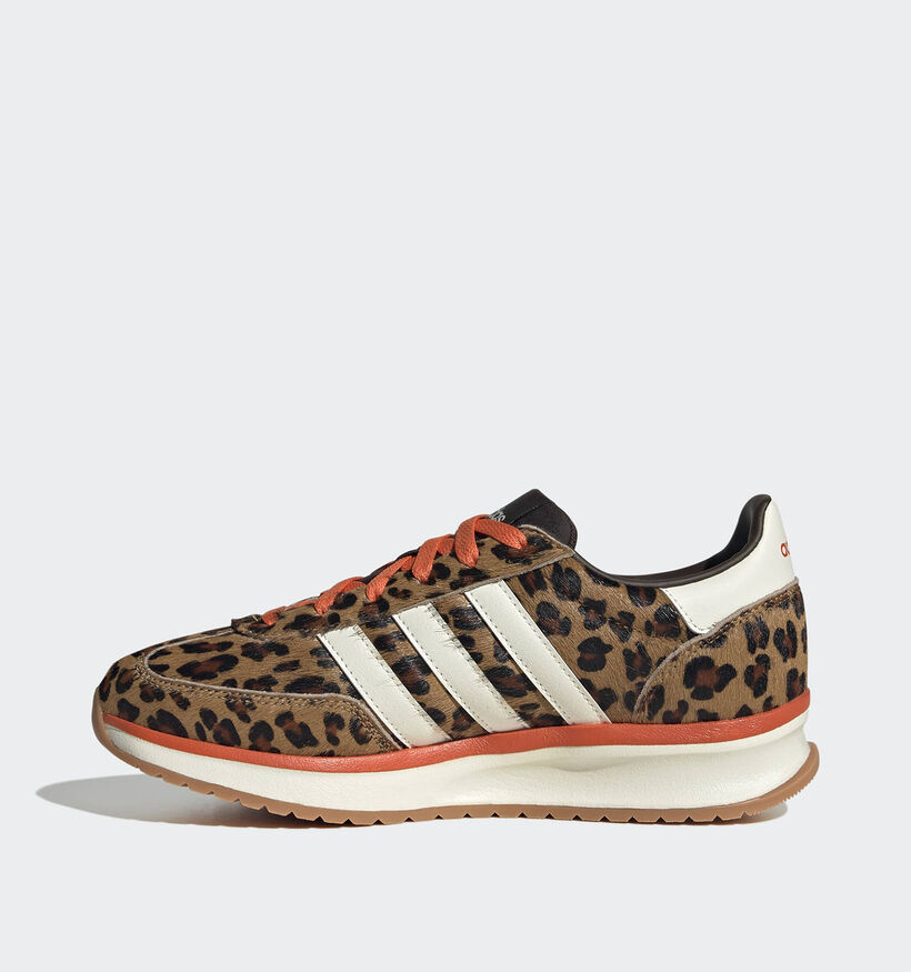 adidas Run 70s 2.0 Baskets en Marron/Orange pour femmes (380355)