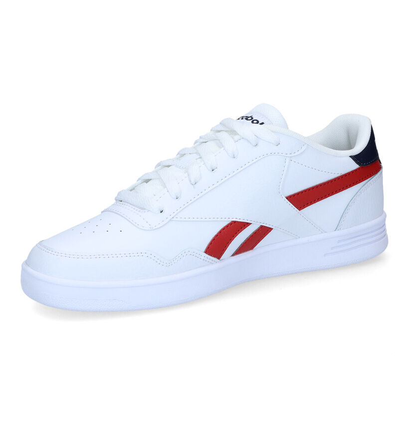Reebok Royal Techqu Baskets en Blanc pour hommes (324814) - pour semelles orthopédiques