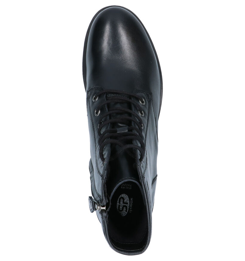 Geox Bottines en Noir en cuir (251513)