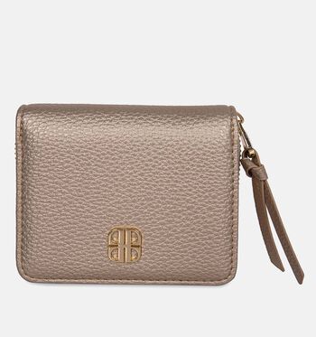 Laurent David Portemonnees Goud/Cognac