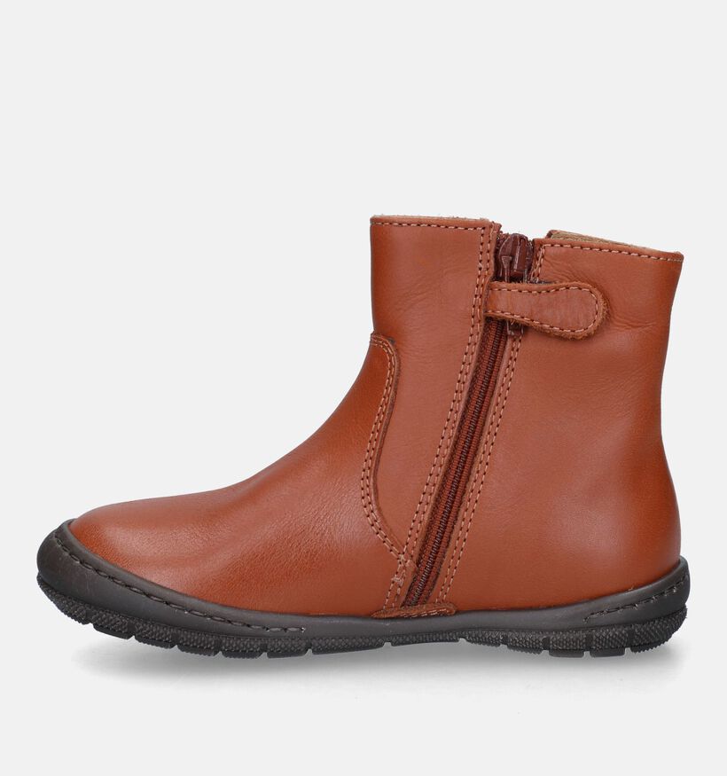 STONES and BONES Busat Bottes courtes en Cognac pour filles (329476) - pour semelles orthopédiques