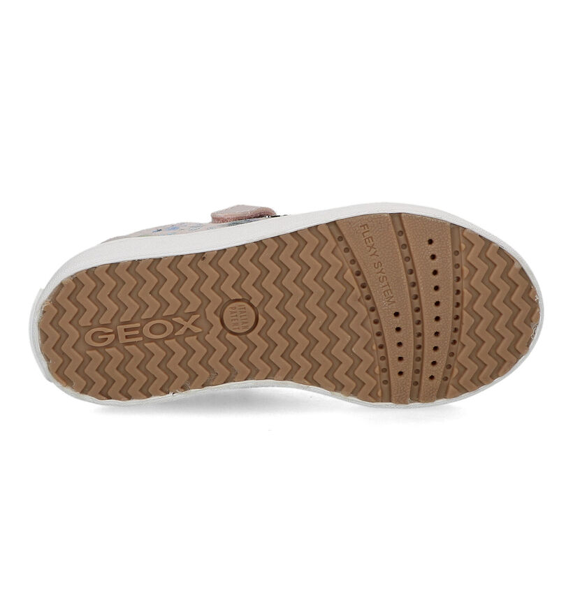 Geox Kilwi Baskets en Rose pour filles (320641) - pour semelles orthopédiques