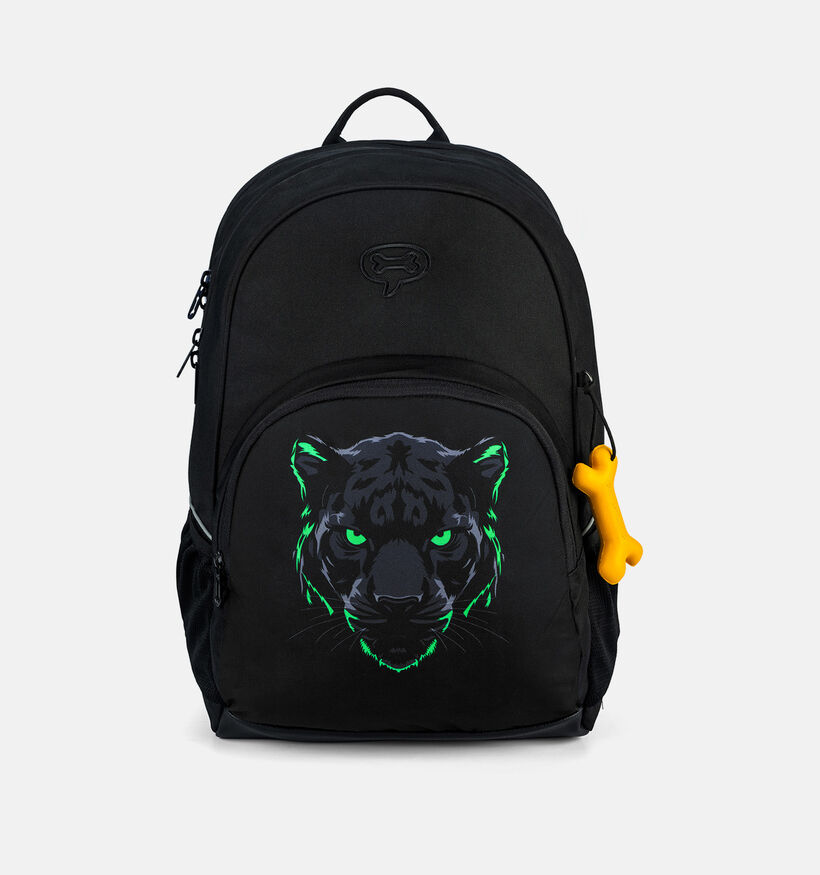 STONES and BONES Black Panther Sac &agrave; dos en Noir pour gar&ccedil;ons (377361)