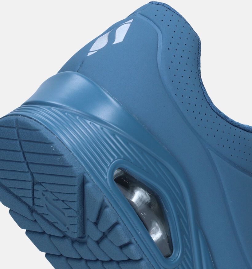 Skechers Uno Stand On Air Zwarte Sneakers voor dames (361783) - geschikt voor steunzolen