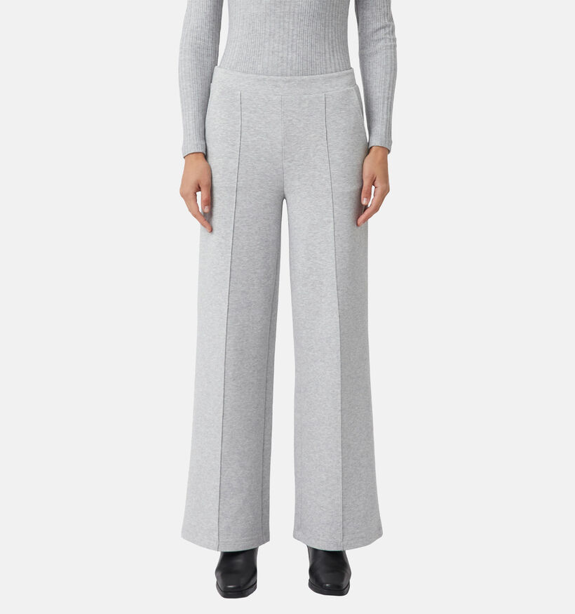 comma Lichtgrijze Geklede Broek voor dames (364869)