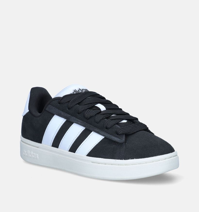 adidas Grand Court Alpha 00s Baskets en Noir pour garçons, hommes (348952) - pour semelles orthopédiques