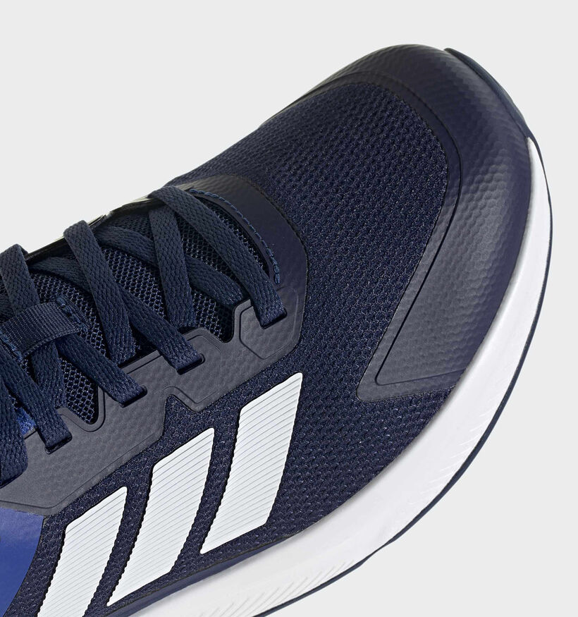 adidas Fortarun 4.0 Blauwe/Witte Sportsneakers voor jongens (380555)