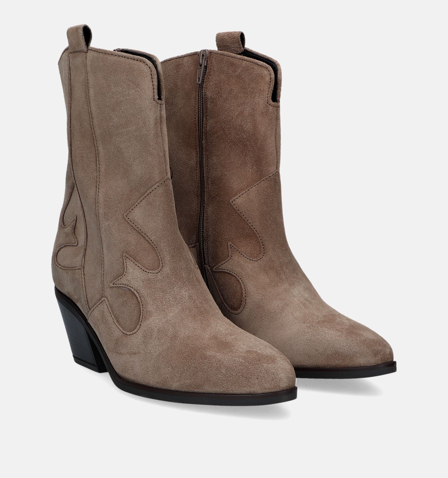 Gabor Bruine Cowboy laarzen Dames Boots Laarzen Online op TORFS.BE