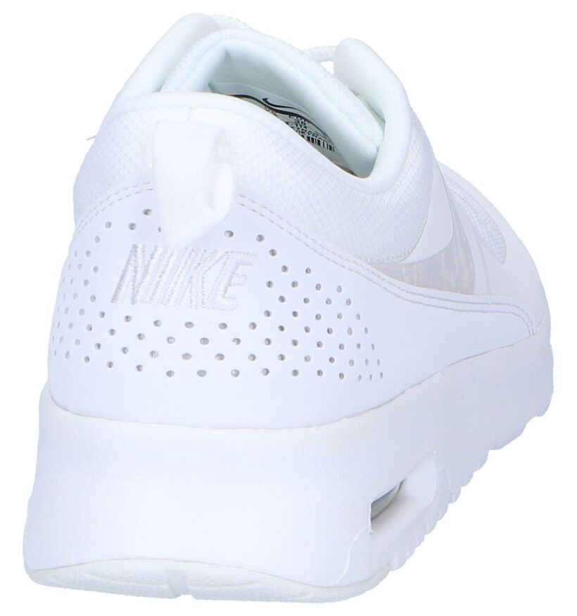 Zwarte Sneakers Nike Air Max Thea in kunstleer (250245)