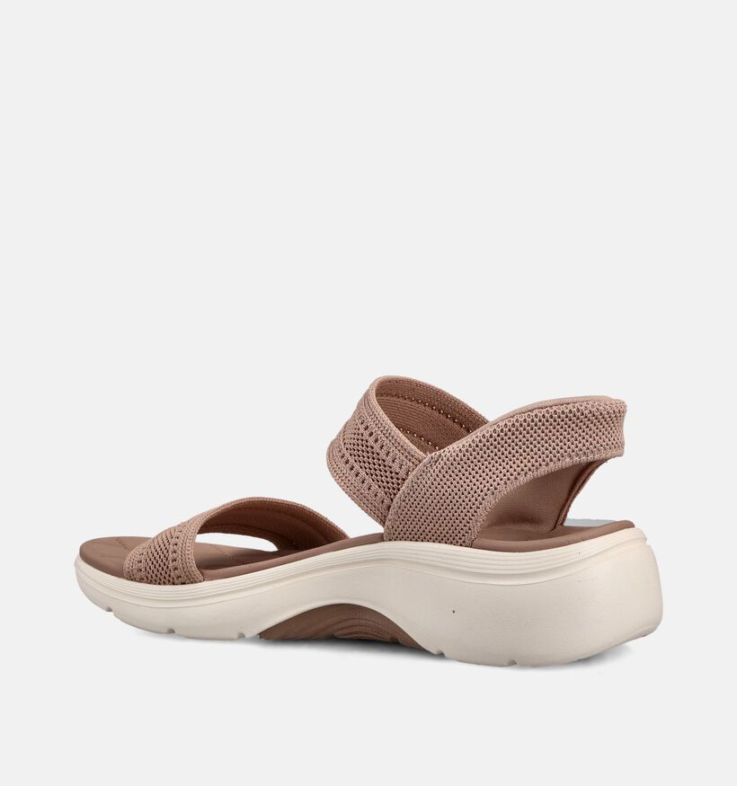Skechers Walk Arch Fit 2.0 Taupe Sandalen voor dames (371230)