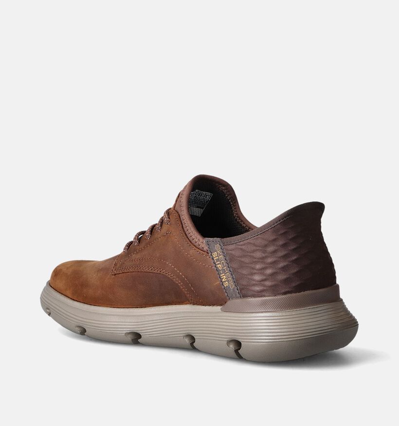 Skechers Garza Gervin Cognac Slip-ins voor heren (350325)
