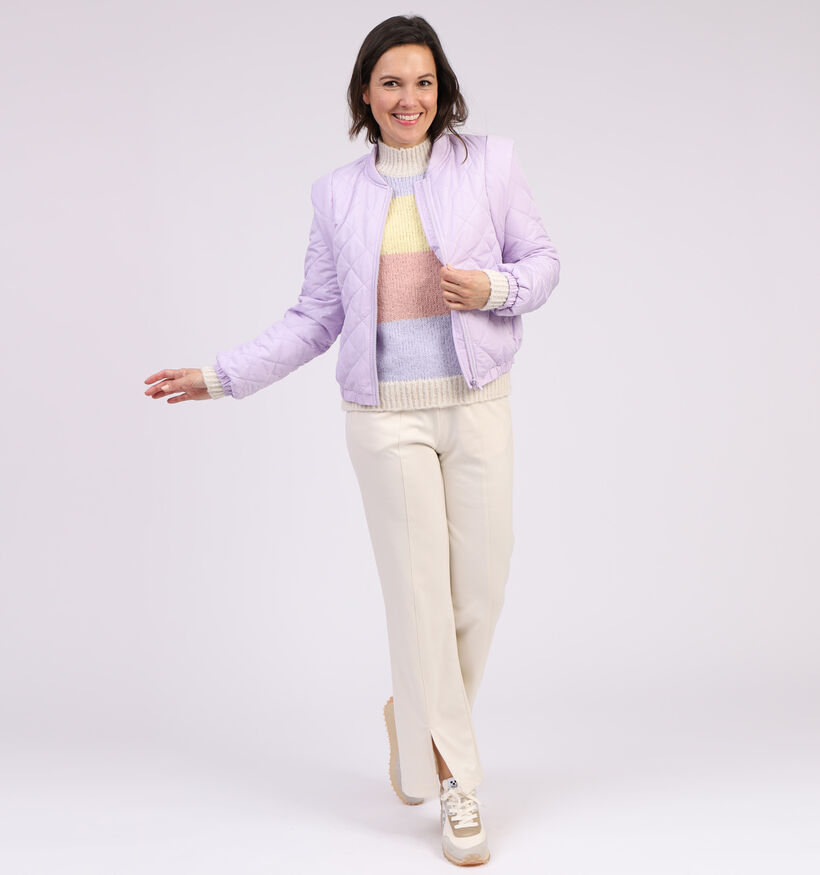 Vila Bomber Jacket en Lila (311672)