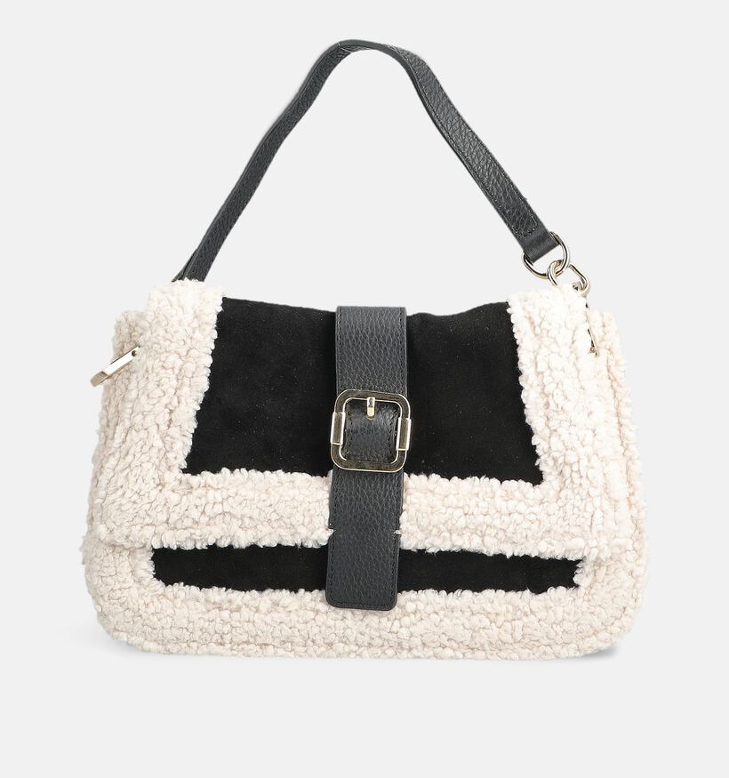 Crinkles Sac &agrave; bandouli&egrave;re en Noir pour femmes (381719)