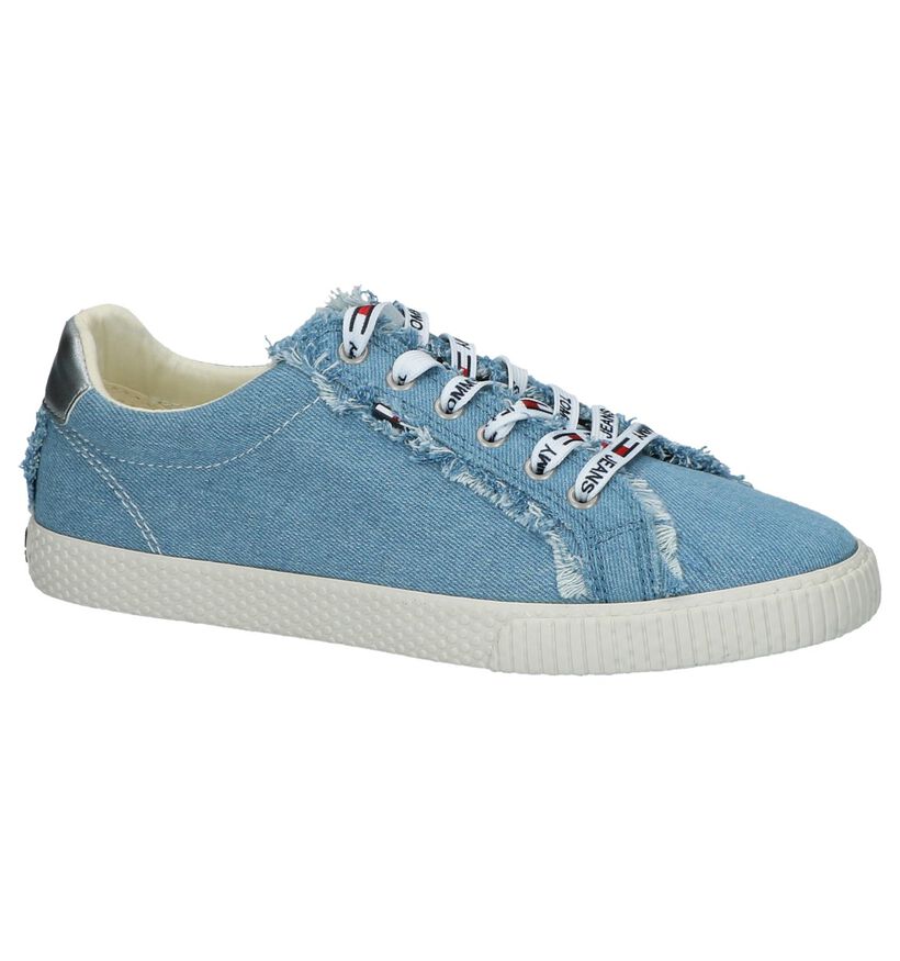 Blauwe Tommy Hilfiger Jeans Sneakers, , pdp