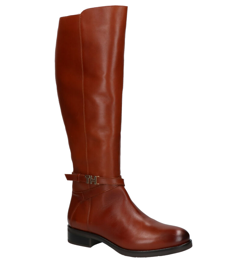 Tommy Hilfiger Laarzen Cognac in leer (255885)