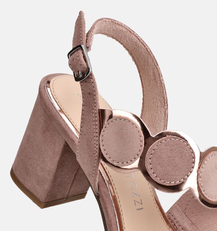 Marco Tozzi Roze Sandalen met hak voor dames (371874)