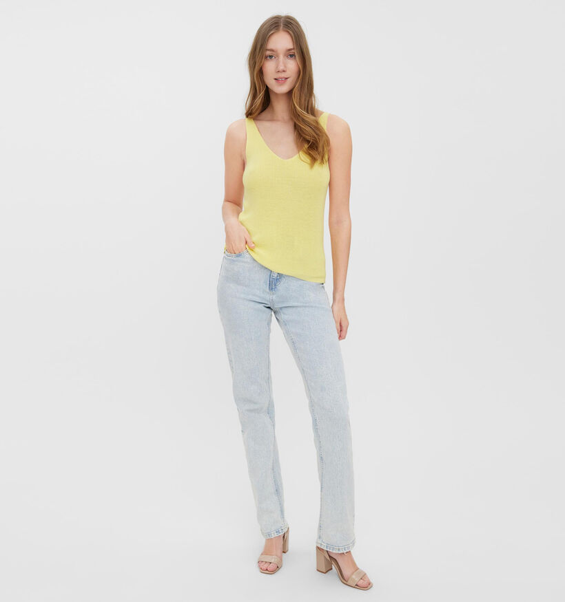 Vero Moda Newlexsun Débardeur en Jaune pour femmes (335803)