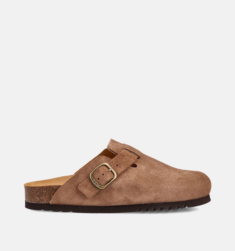 Scholl Fae Taupe Slippers voor dames (369859)