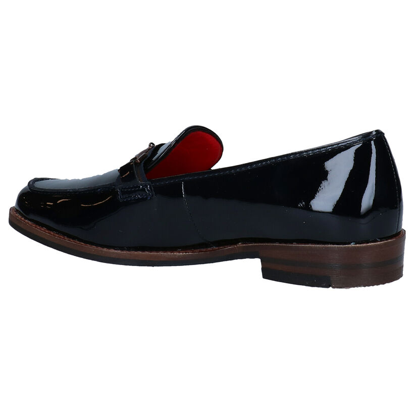 Ara Kent Blauwe Loafers in lak (282789)