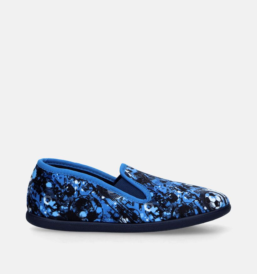 Milo & Mila Pantoufles fermées en Bleu pour garçons (348651)