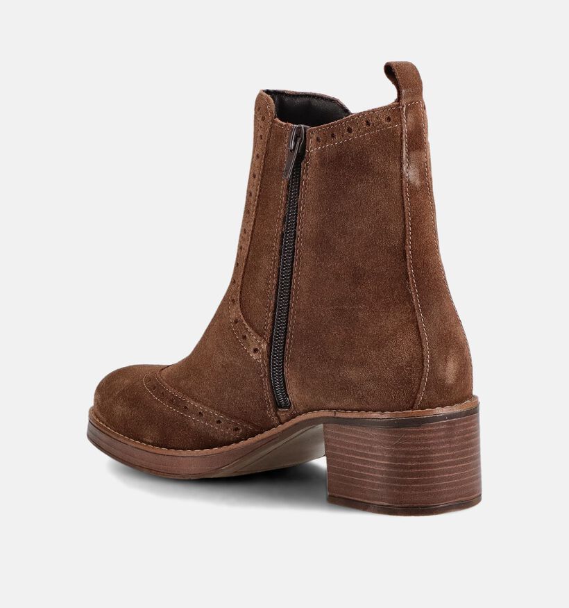 Tamaris Bruine Enkellaarzen voor dames (378928)