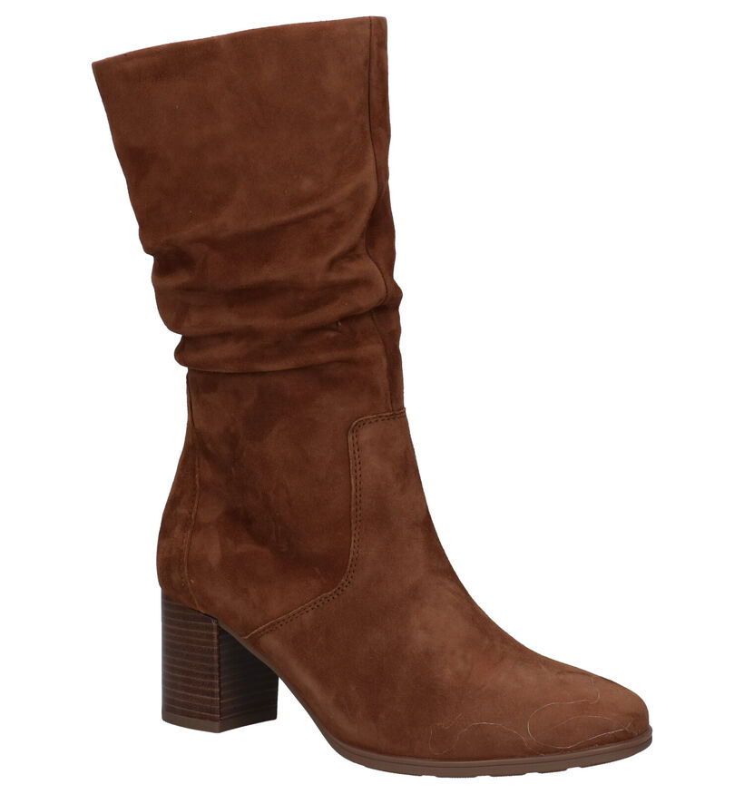 Comfort Bottes courtes en Cognac en nubuck (282344)