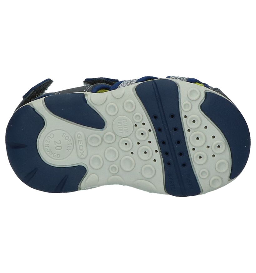 Geox Sandales en Gris foncé en simili cuir (213168)