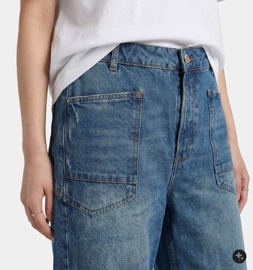 The Shirt Project Blauwe Barrel Jeans voor dames (381889)