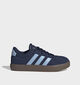 adidas VL Court 3.0 Baskets en Bleu fonc&eacute; pour gar&ccedil;ons (375389)