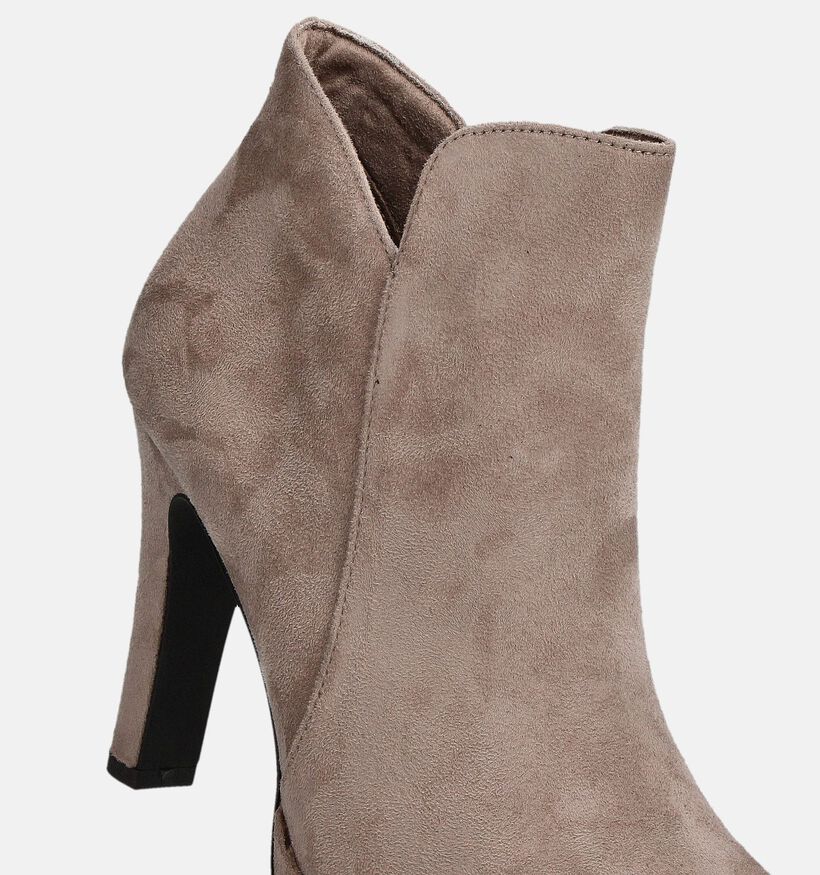 Tamaris Taupe Enkellaarzen voor dames (360658)